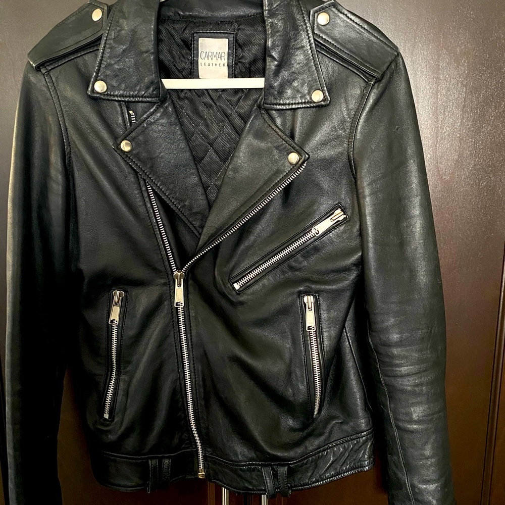 Used Carmar Leather Jacket